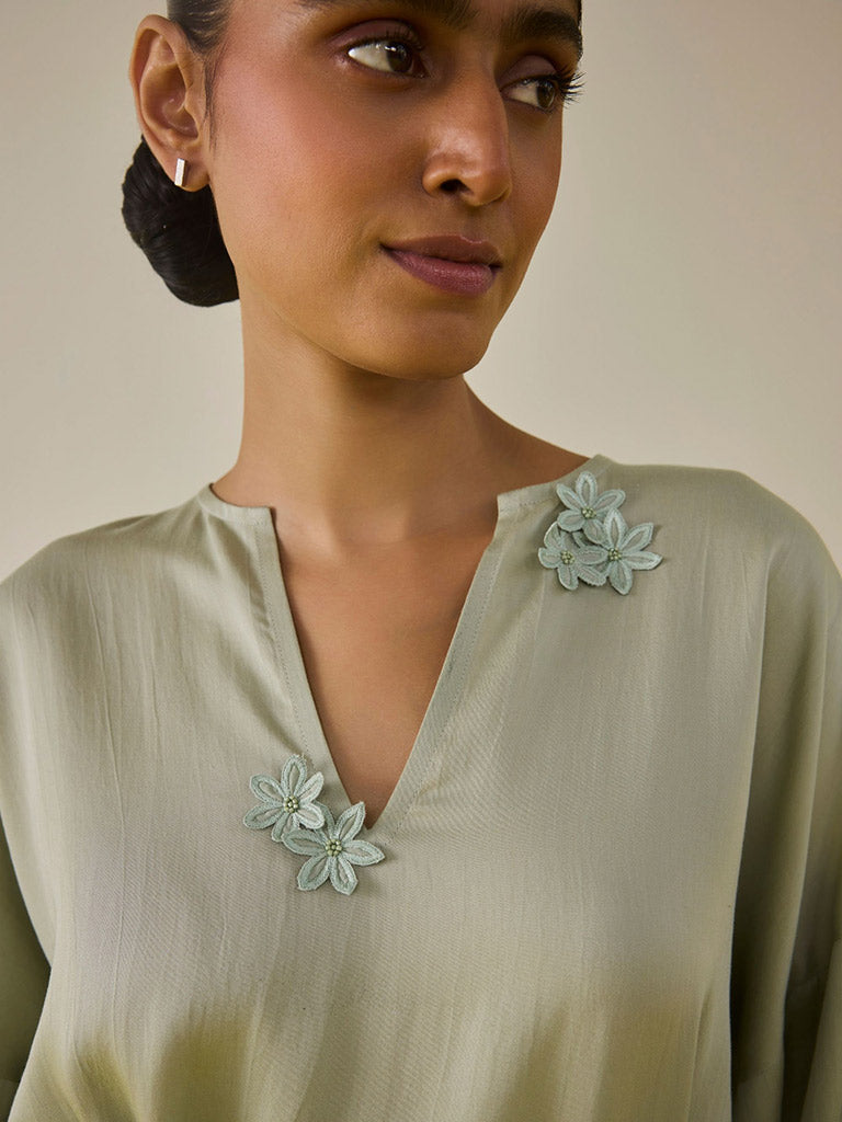 Daisy Mint Dress DRESSES SUI