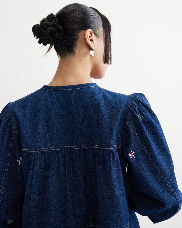 Deep Sea Peplum Top TOPS SUI