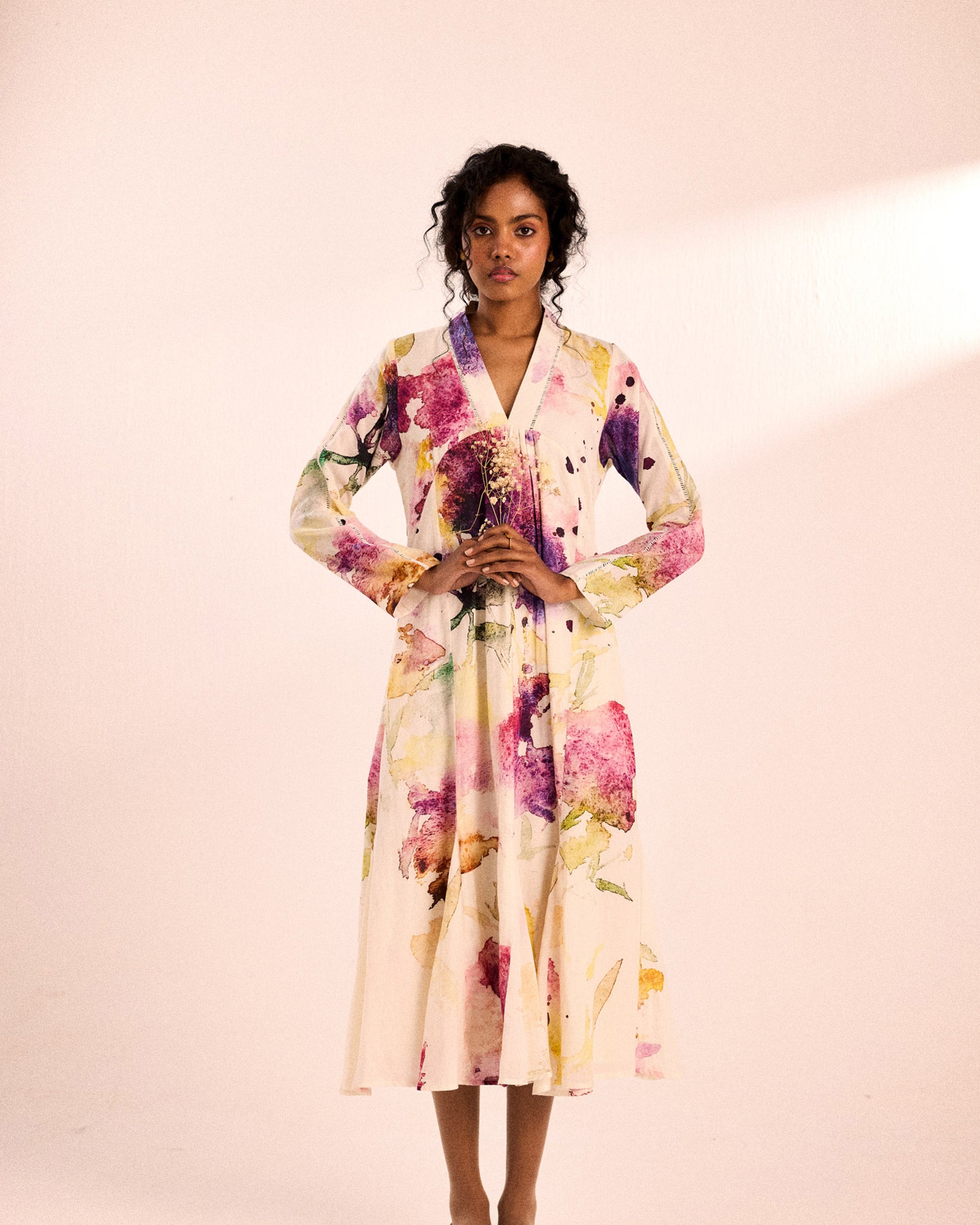English Garden Dress DRESSES KHARA KAPAS
