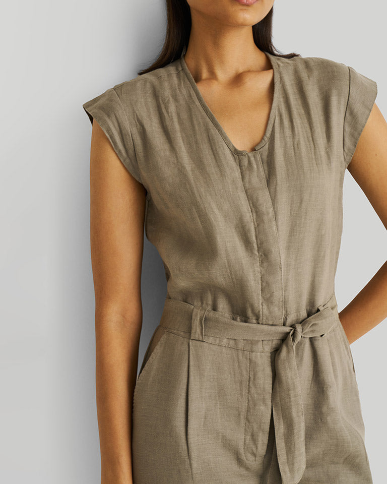 Evening Chai Green Jumpsuit JUMPSUITS Reistor