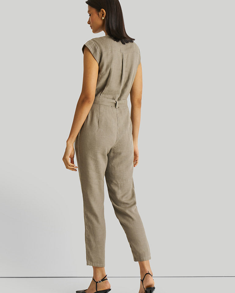 Evening Chai Green Jumpsuit JUMPSUITS Reistor