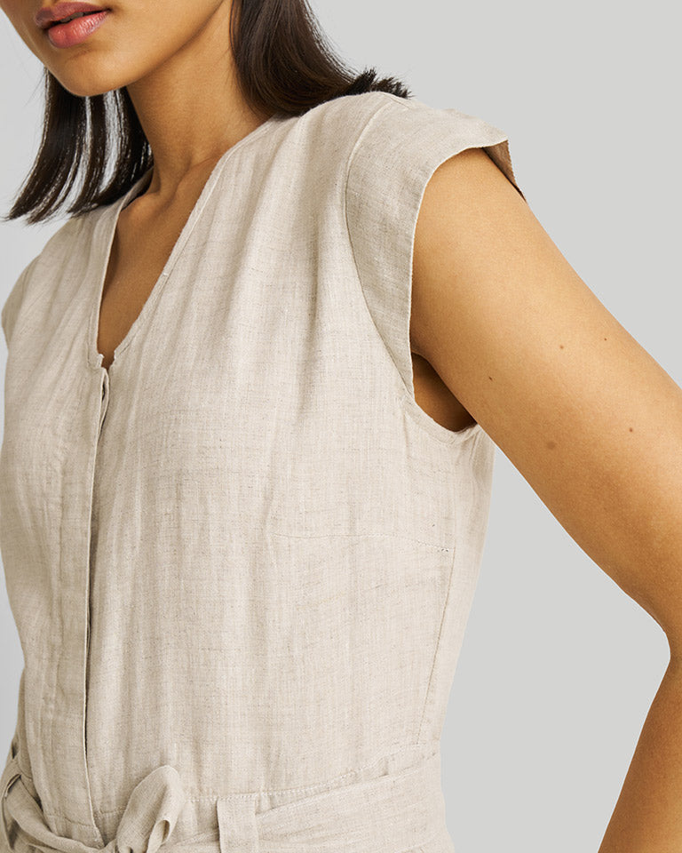 Evening Chai Ecru Jumpsuit JUMPSUITS Reistor