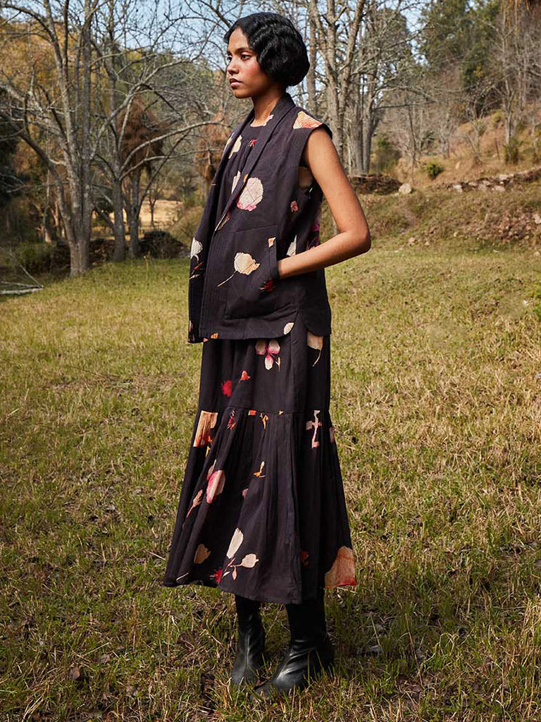 Abstract Bouquet Jacket JACKETS KHARA KAPAS