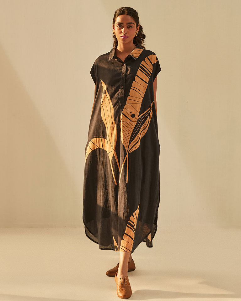 Black Paradise Dress DRESSES KHARA KAPAS