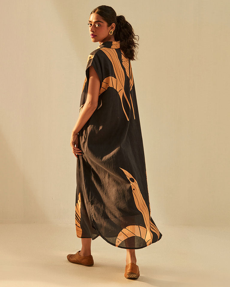 Black Paradise Dress DRESSES KHARA KAPAS