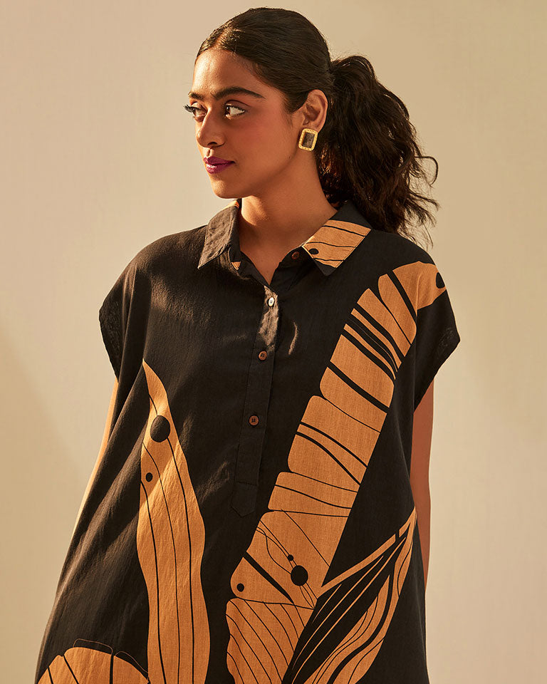 Black Paradise Dress DRESSES KHARA KAPAS