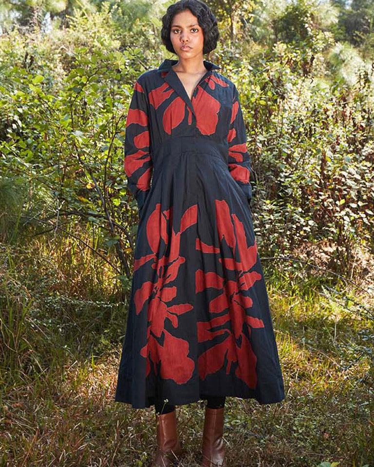 Black Woods Dress DRESSES KHARA KAPAS