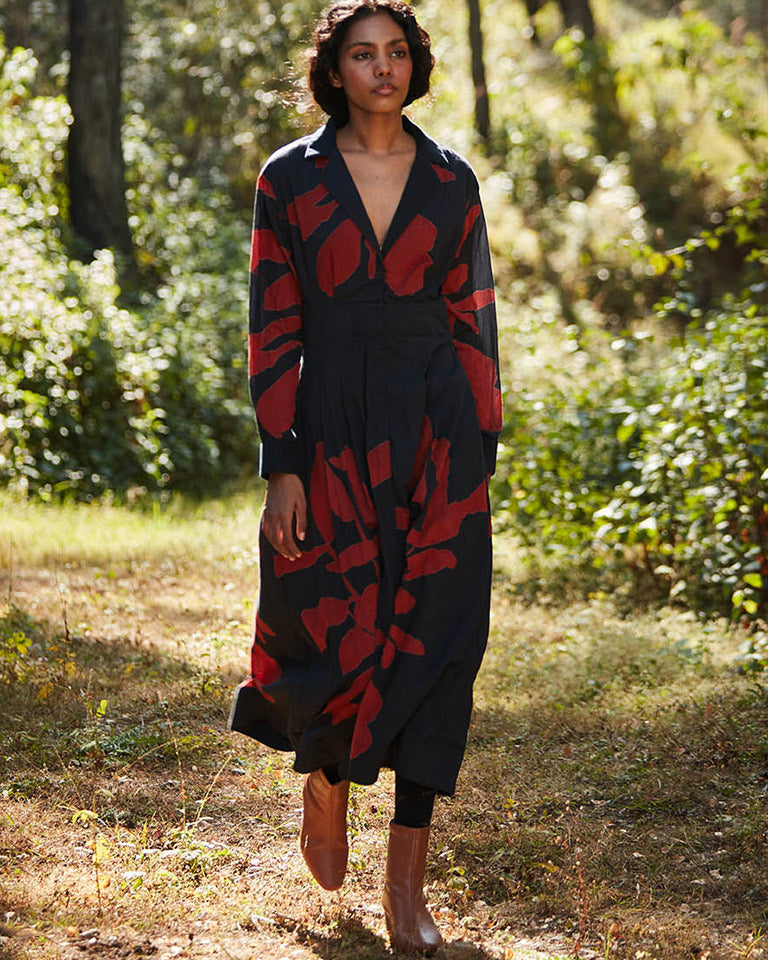 Black Woods Dress DRESSES KHARA KAPAS