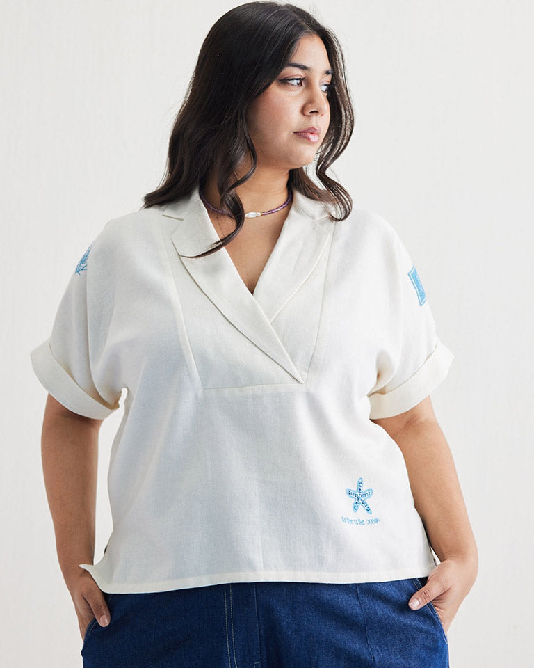 Free As The Ocean Top TOPS SUI