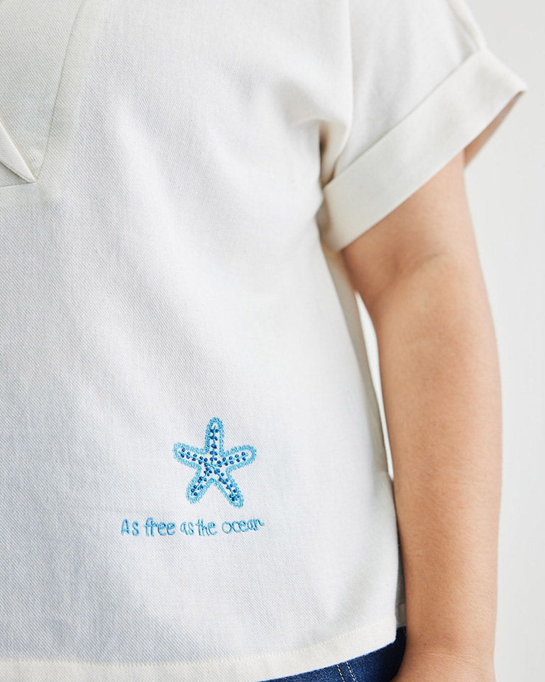 Free As The Ocean Top TOPS SUI