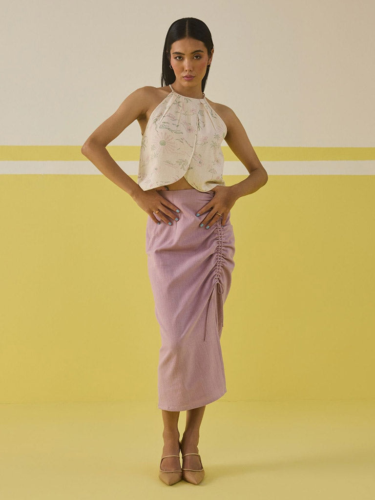 Garden Of Joy Halter Neck Top TOPS SUI