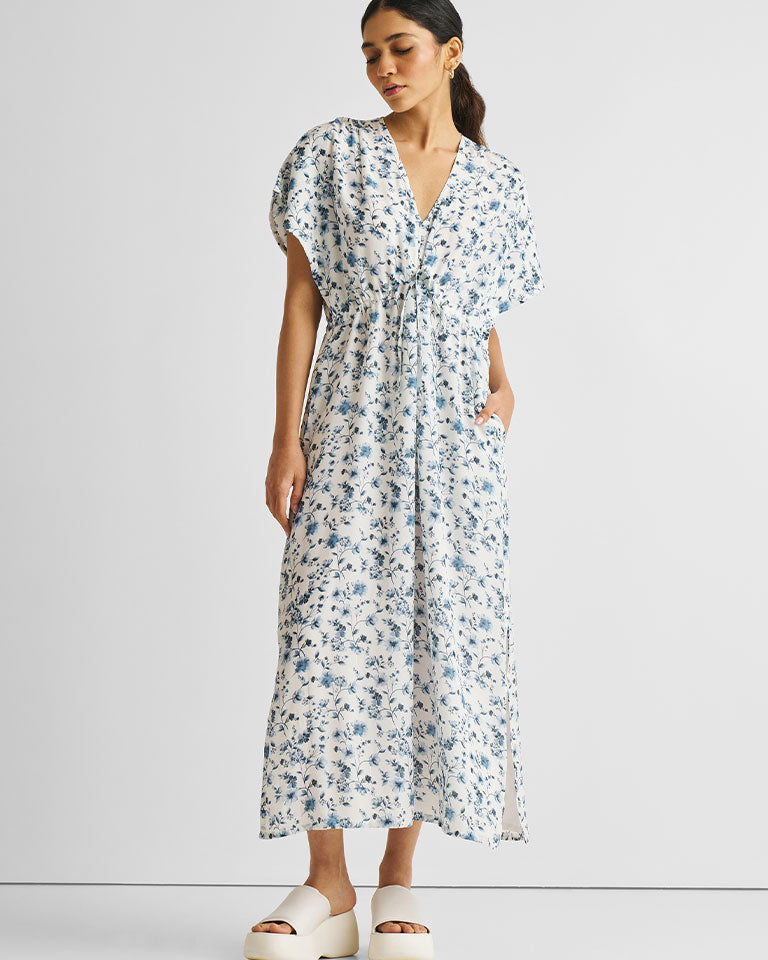 Gathered Maxi Dress DRESSES Reistor