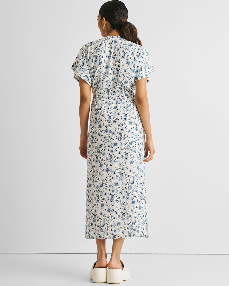 Gathered Maxi Dress DRESSES Reistor