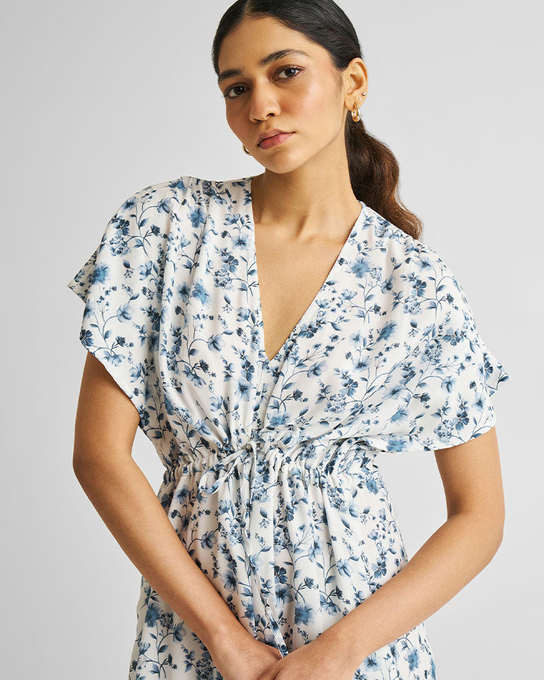 Gathered Maxi Dress DRESSES Reistor