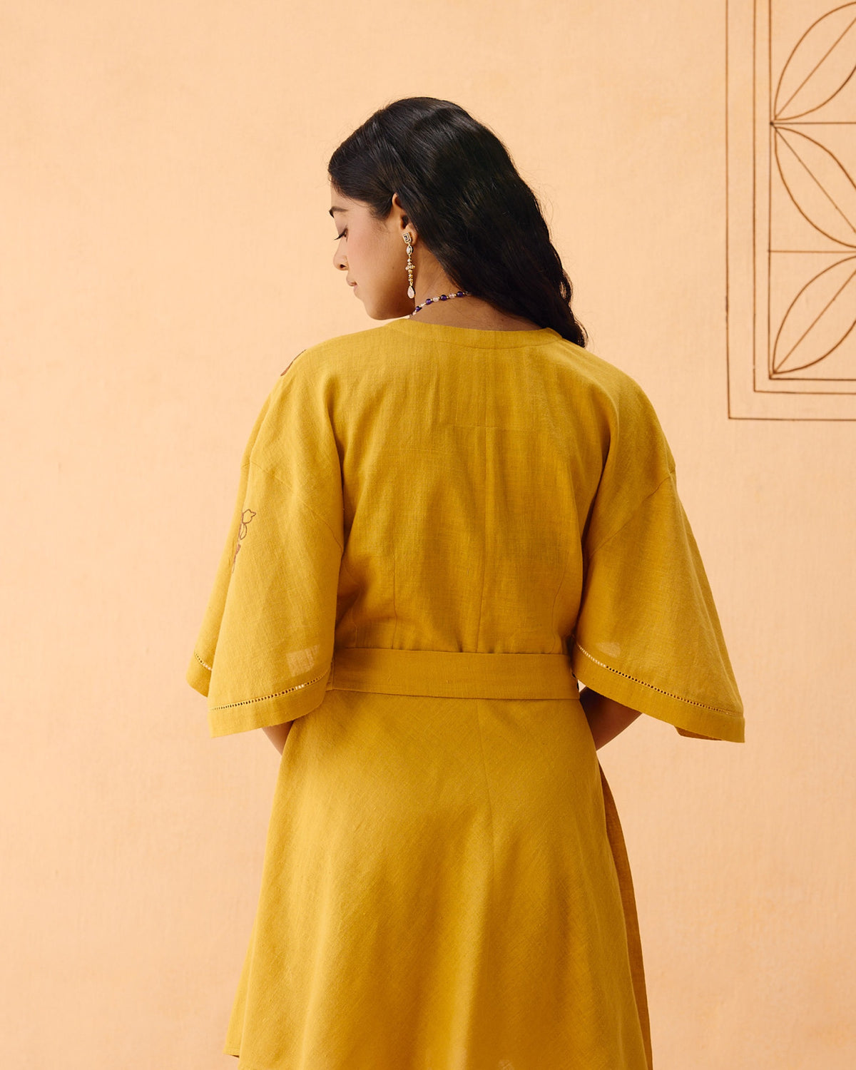Glowing Garden Wrap Dress DRESSES SUI