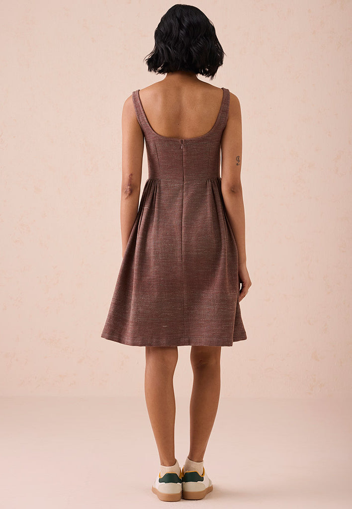 Hazel Sun Pleated Mini Dress DRESSES SUI