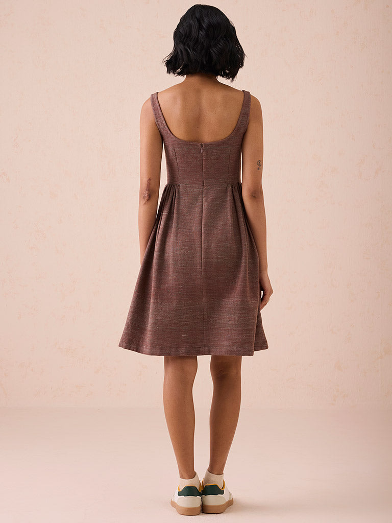 Hazel Sun Pleated Mini Dress DRESSES SUI