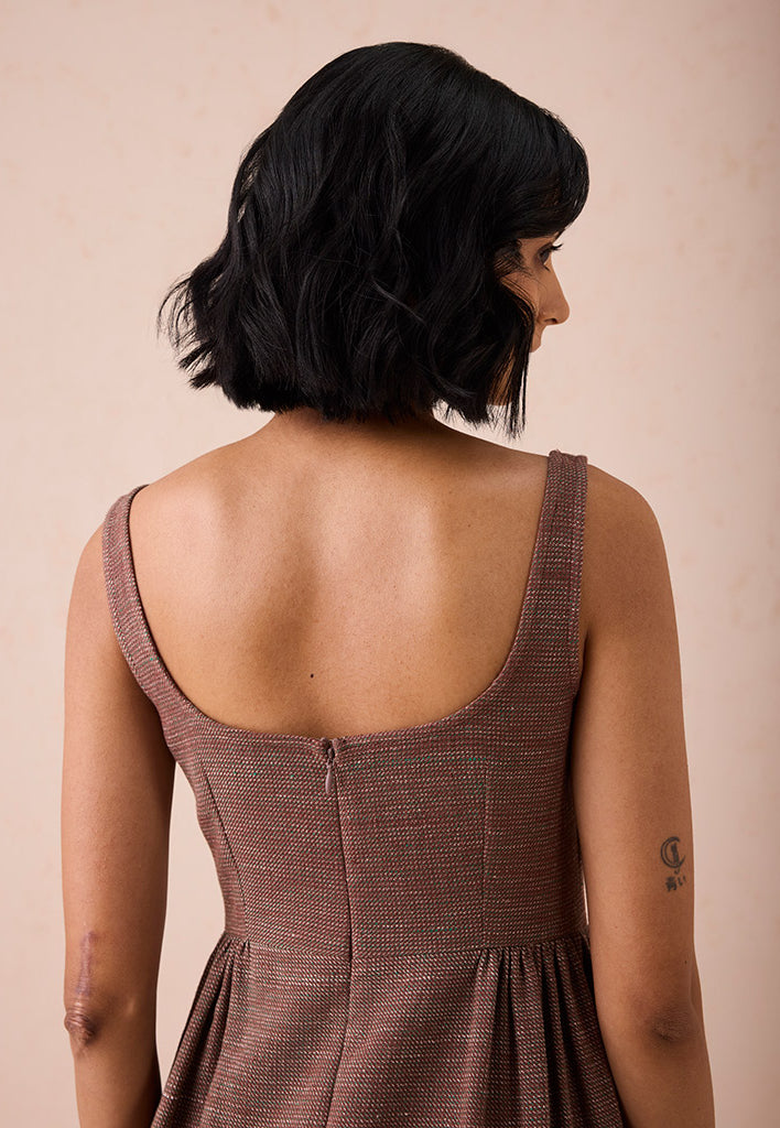 Hazel Sun Pleated Mini Dress DRESSES SUI