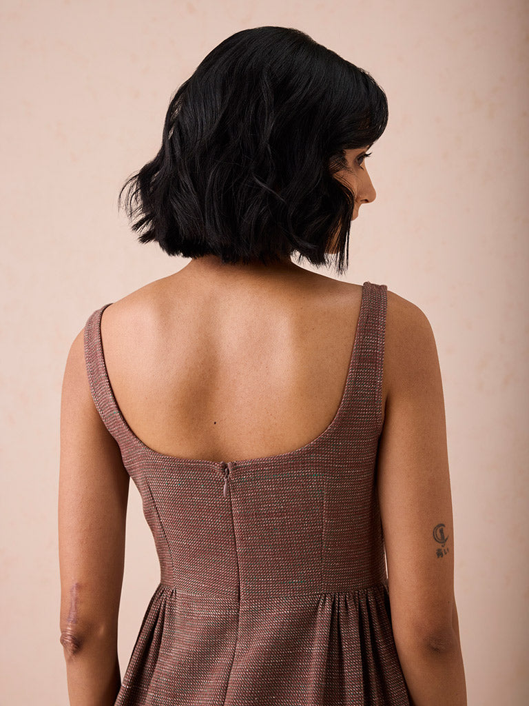 Hazel Sun Pleated Mini Dress DRESSES SUI