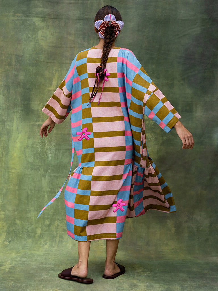 Edith Striped Dress DRESSES Doodlage