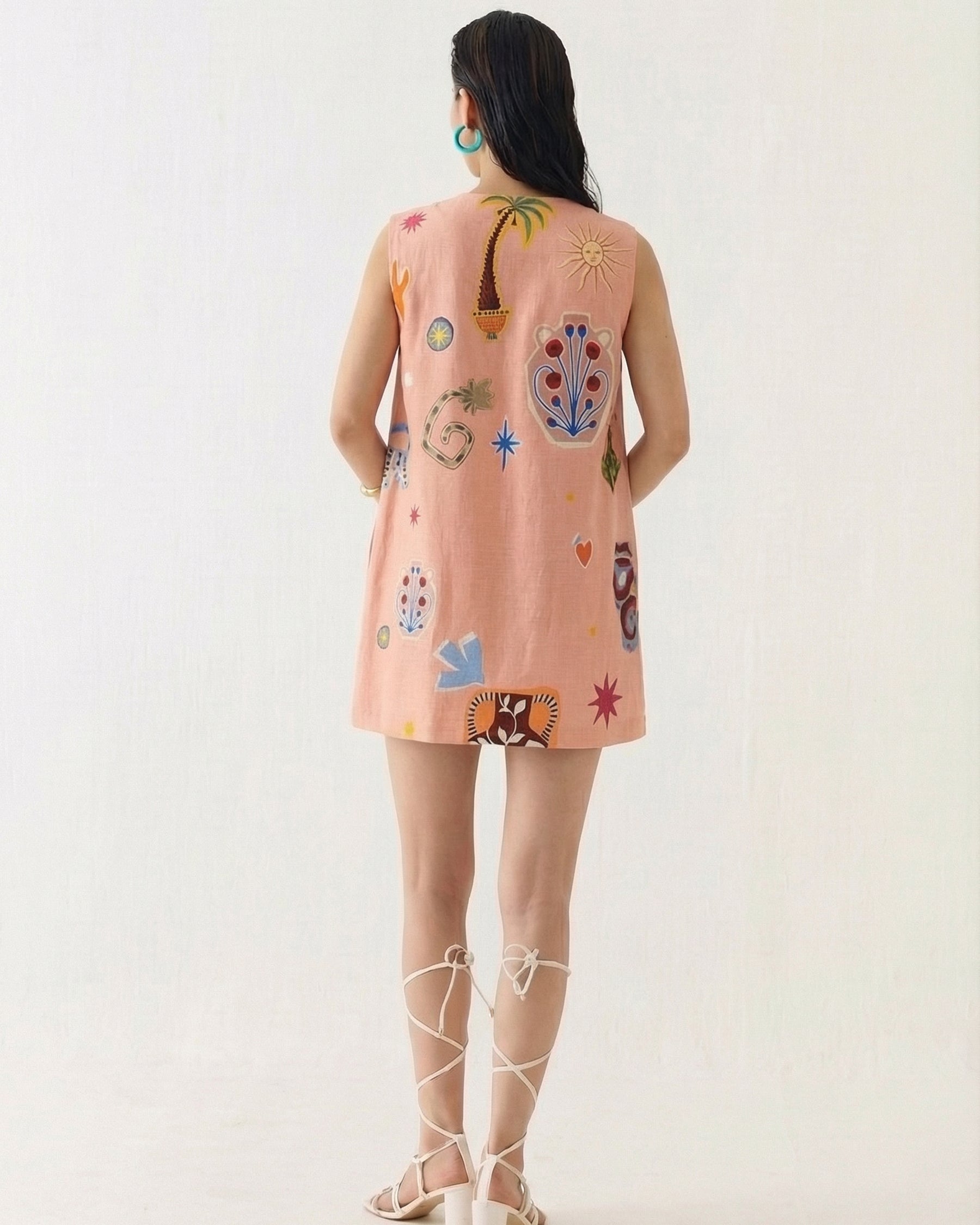 Pottery Short Dress DRESSES IKKIVI