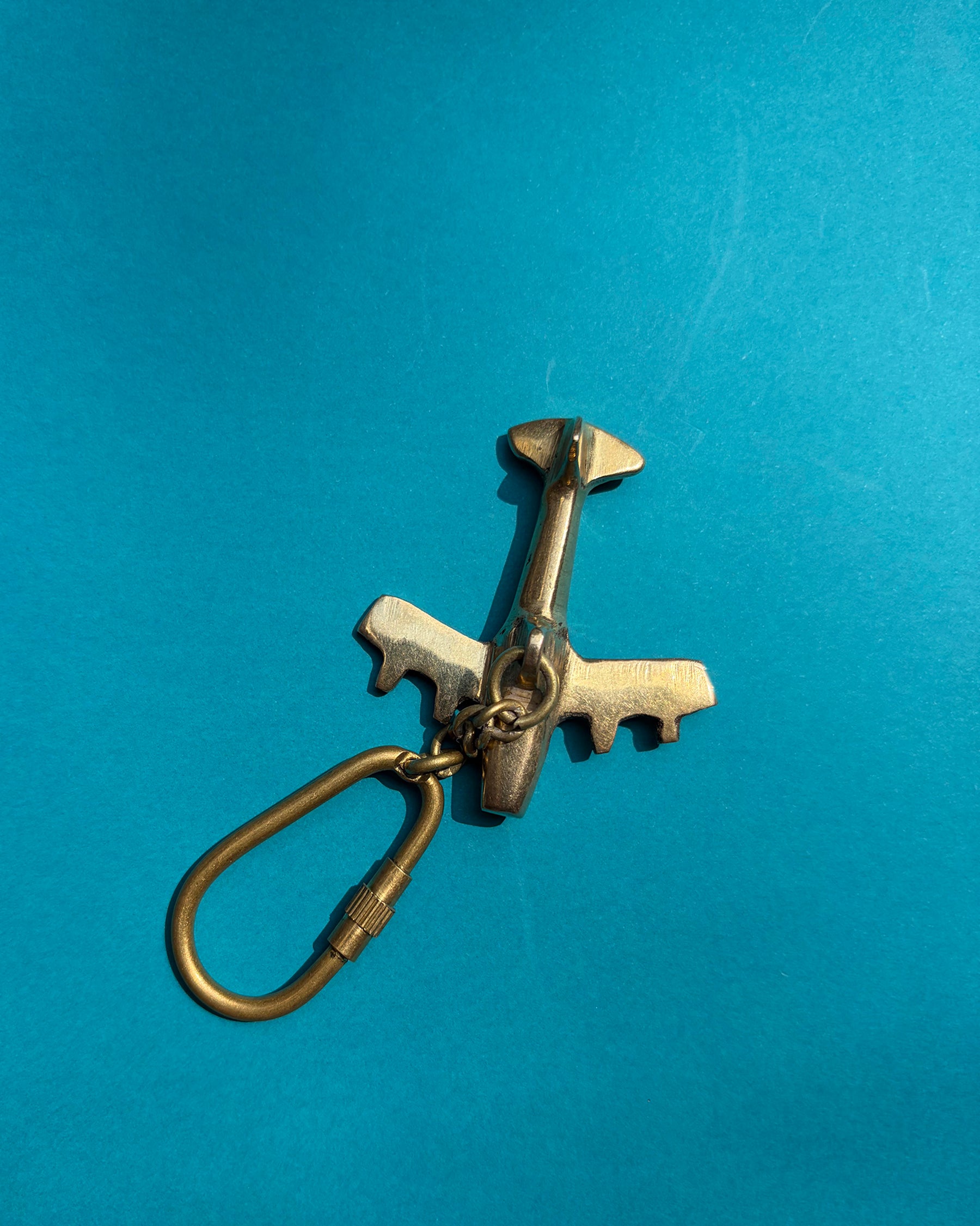 Fly Away Brass Keychain ACCESSORIES IKKIVI