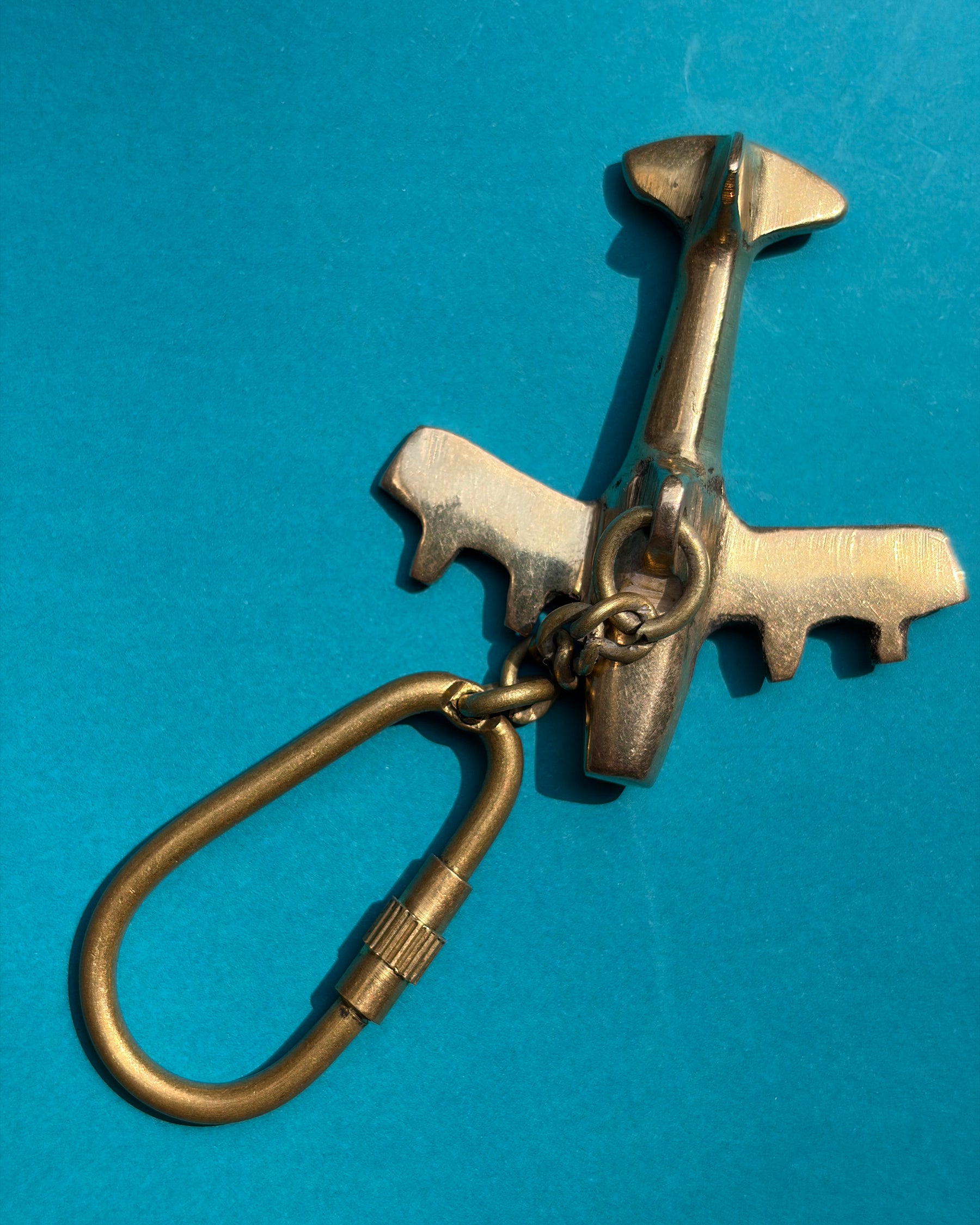 Fly Away Brass Keychain ACCESSORIES IKKIVI