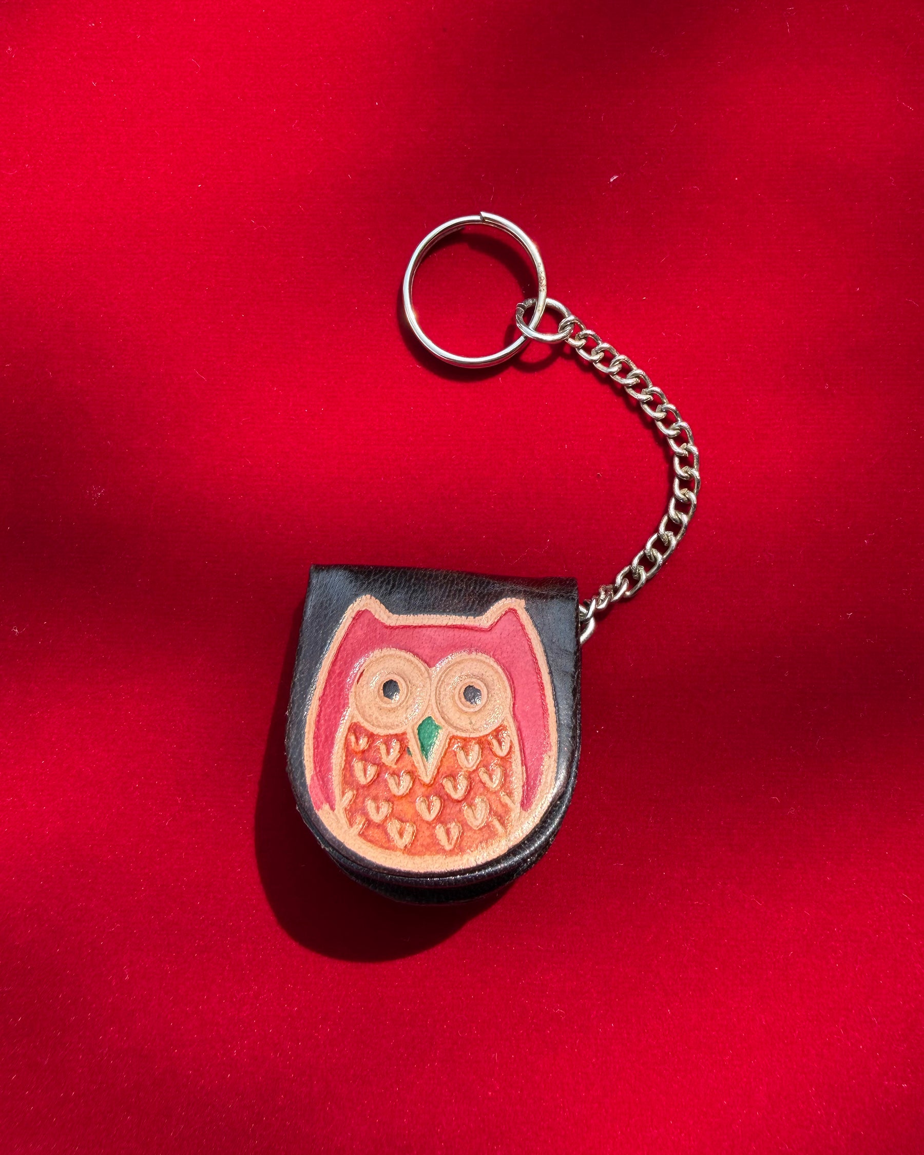 Such a Hoot Coin Purse Charm Red ACCESSORIES IKKIVI