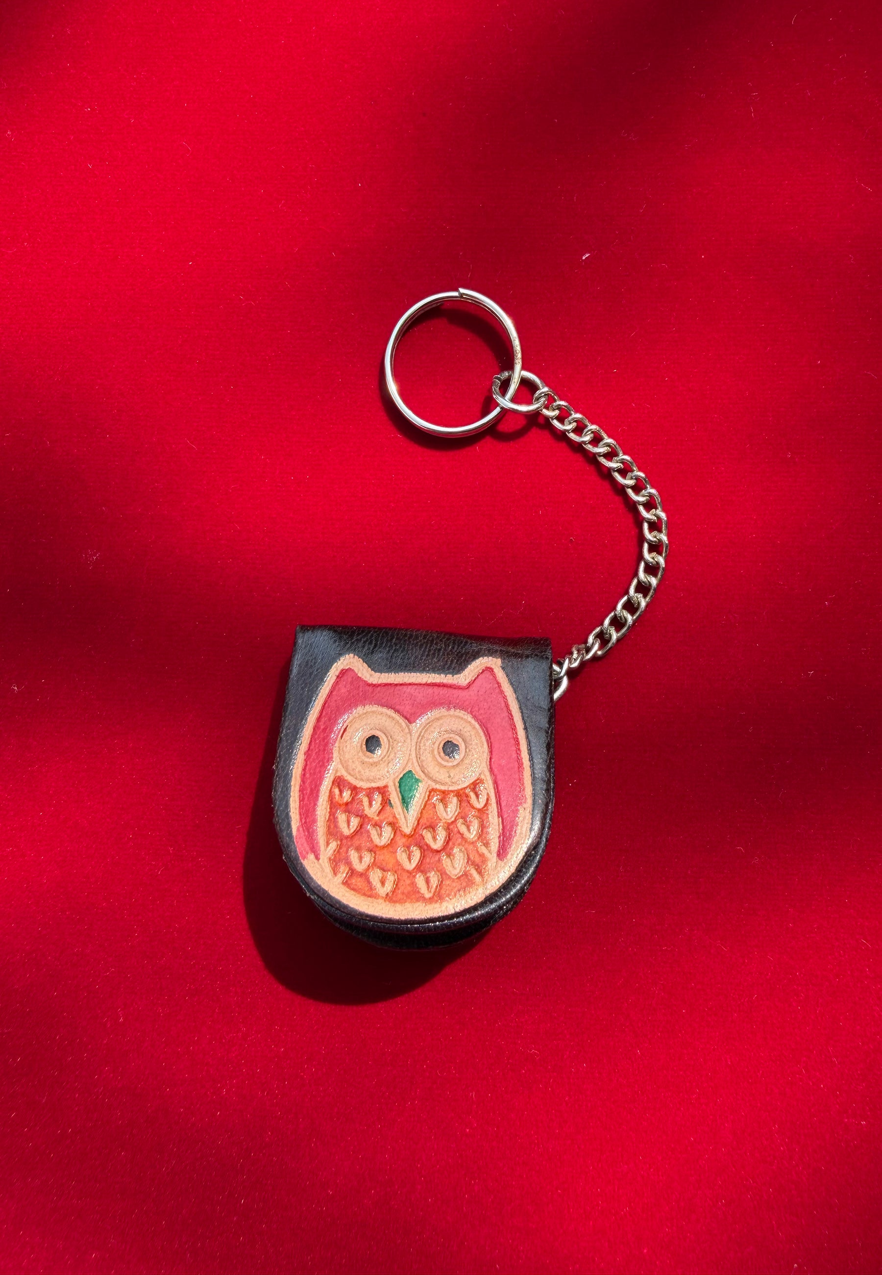 Such a Hoot Coin Purse Charm Red ACCESSORIES IKKIVI