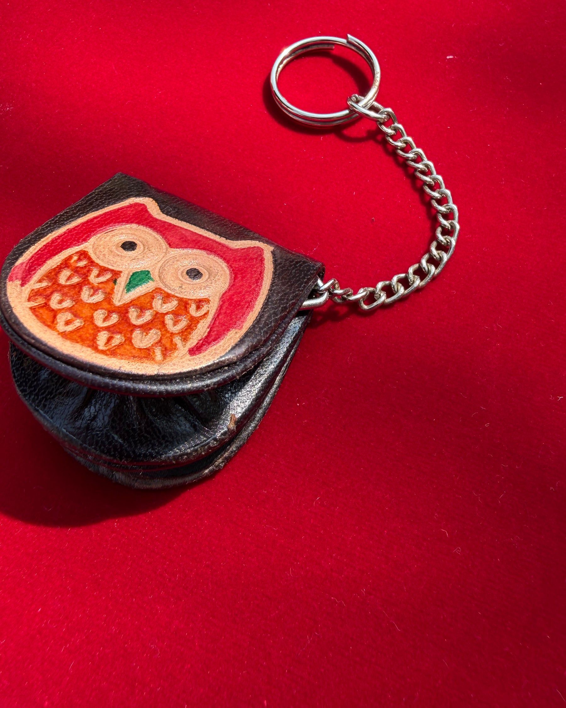 Such a Hoot Coin Purse Charm Red ACCESSORIES IKKIVI