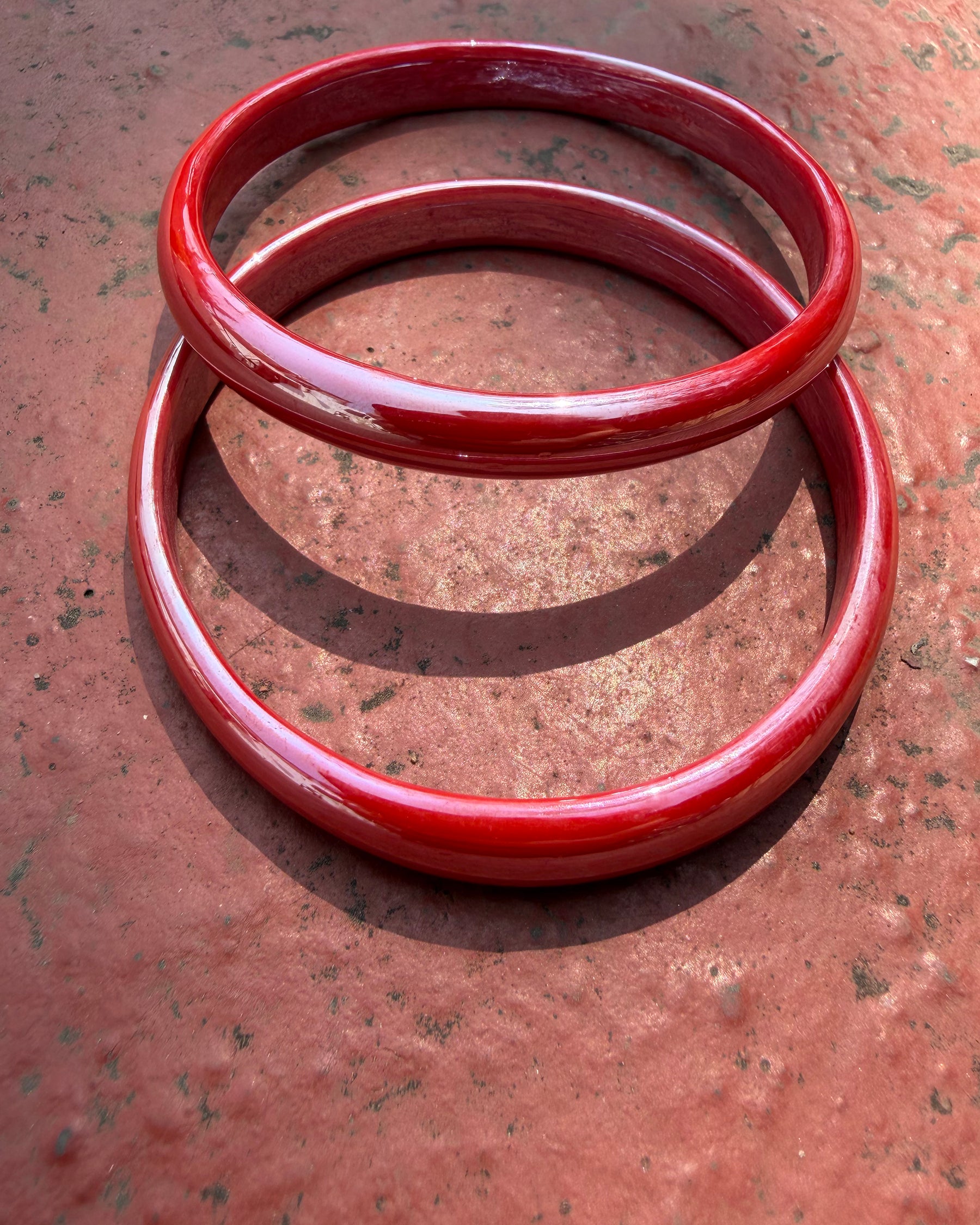 Candyman Yellow & Red Bangle Set ACCESSORIES IKKIVI