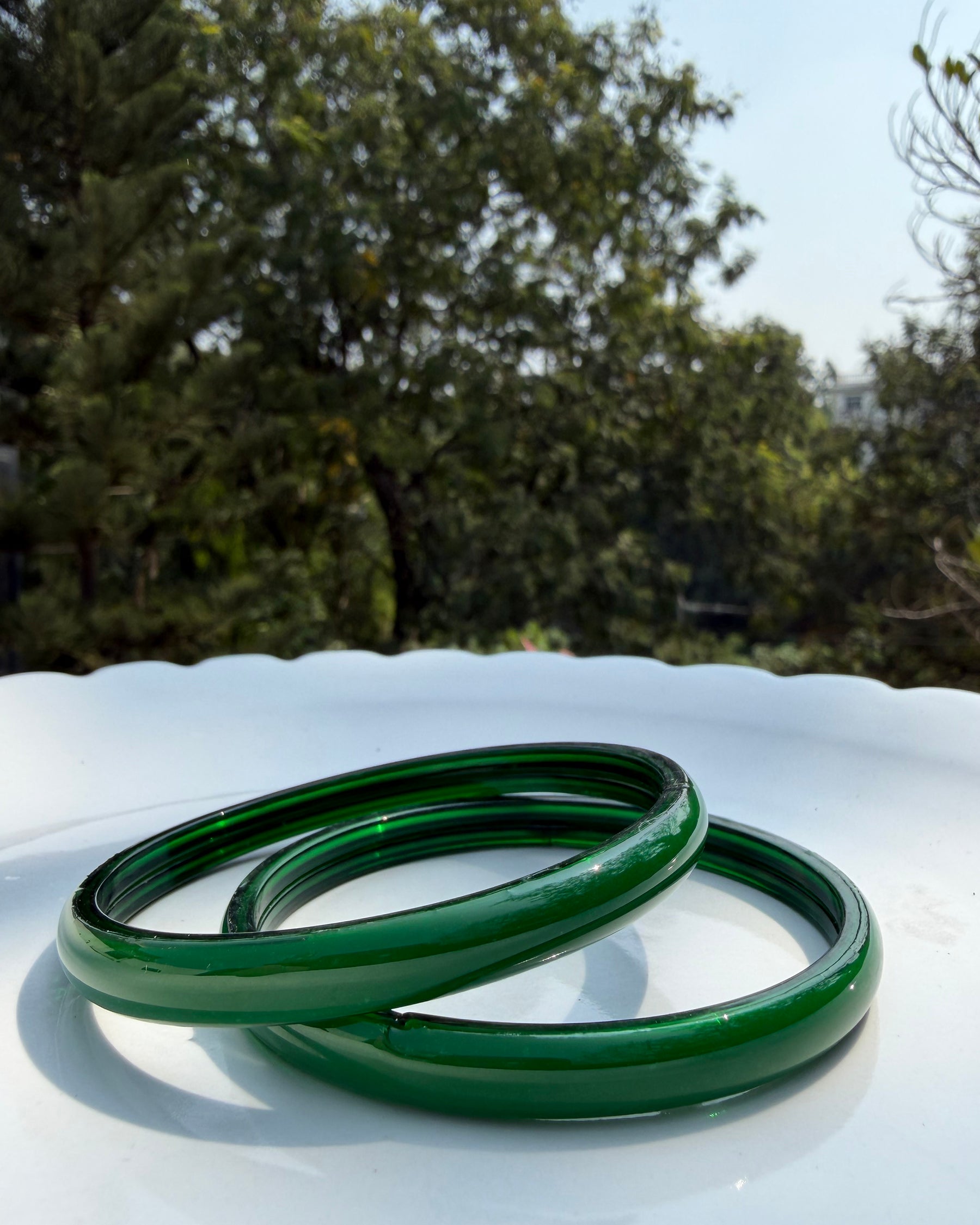 Candyman Green Bangle Set ACCESSORIES IKKIVI