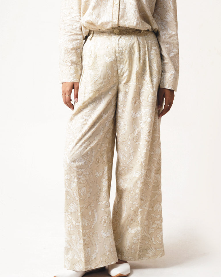 Rooh Greige Pants BOTTOMS IKKIVI