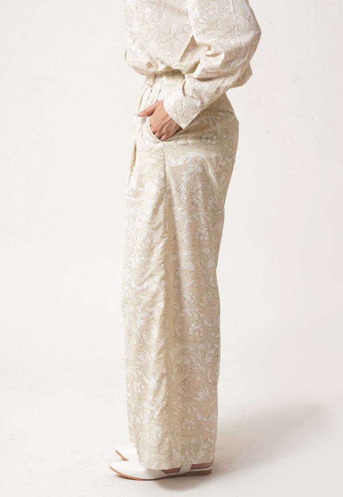 Rooh Greige Pants BOTTOMS IKKIVI