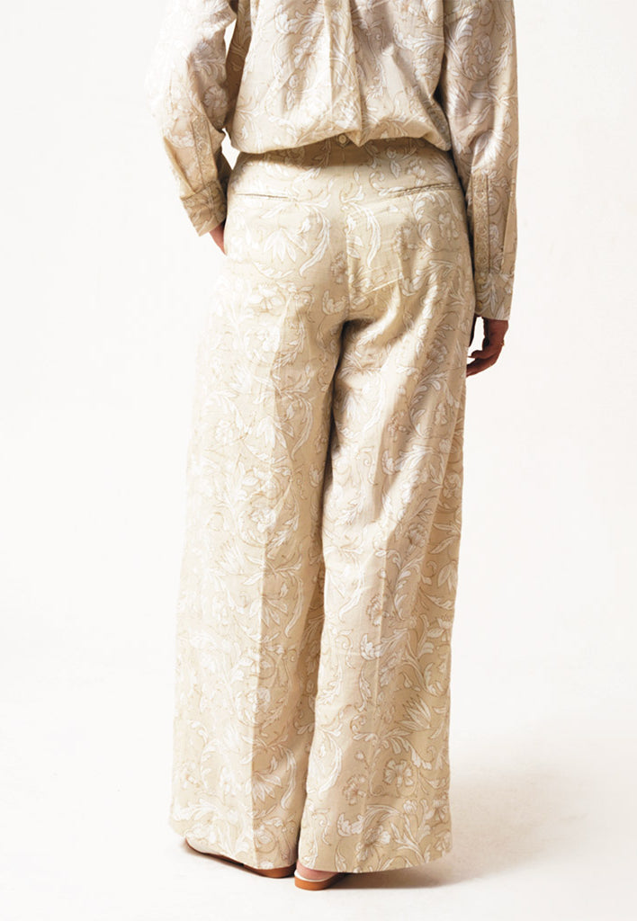 Rooh Greige Pants BOTTOMS IKKIVI