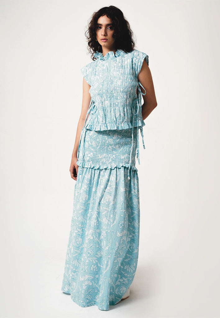 Iris Blue Top TOPS IKKIVI