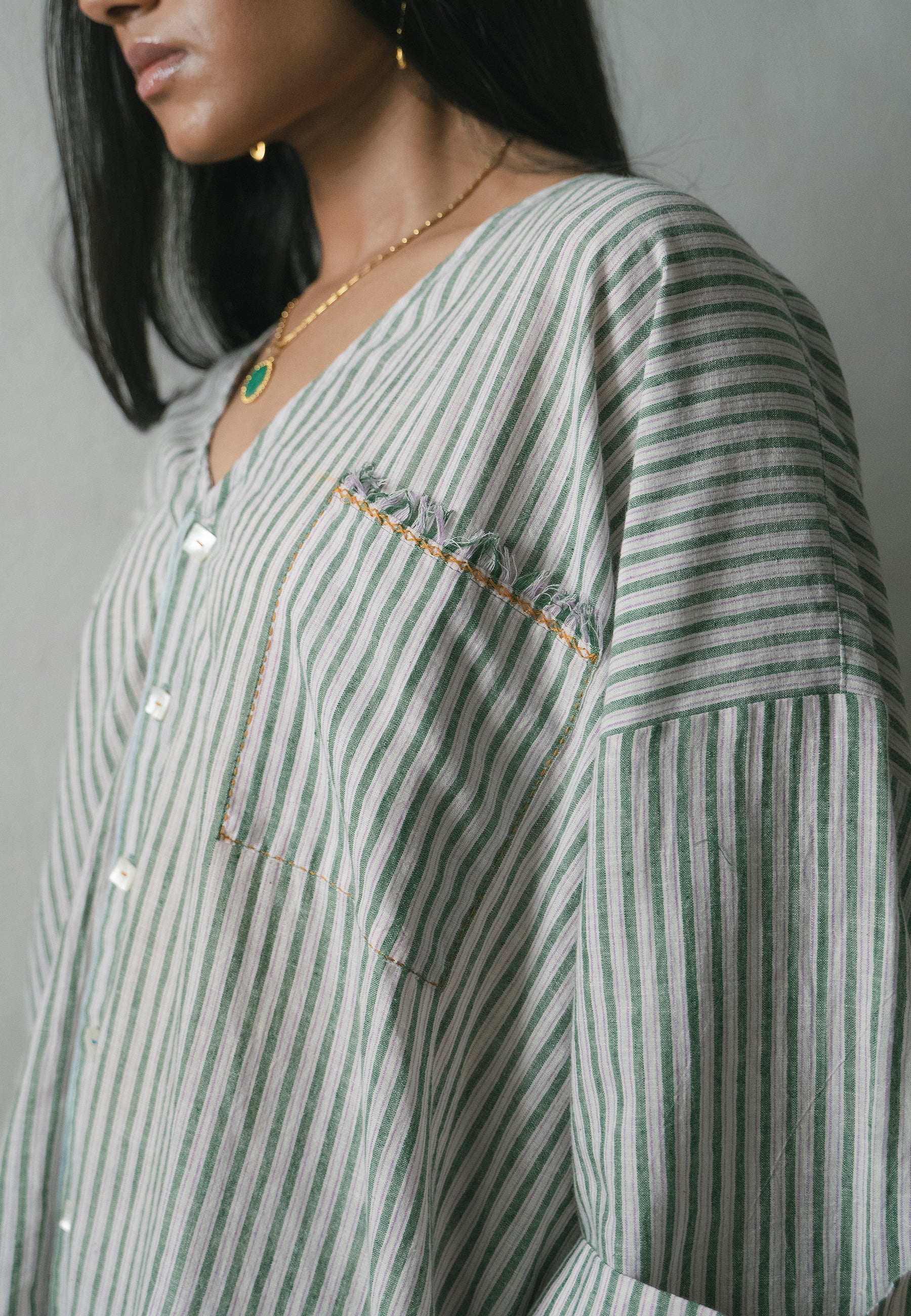 Afra Oversized Shirt TOPS IKKIVI