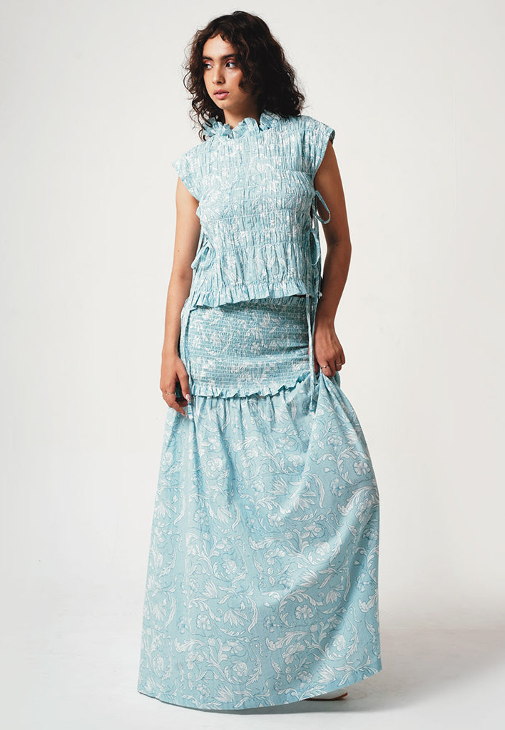 Iris Blue Top TOPS IKKIVI