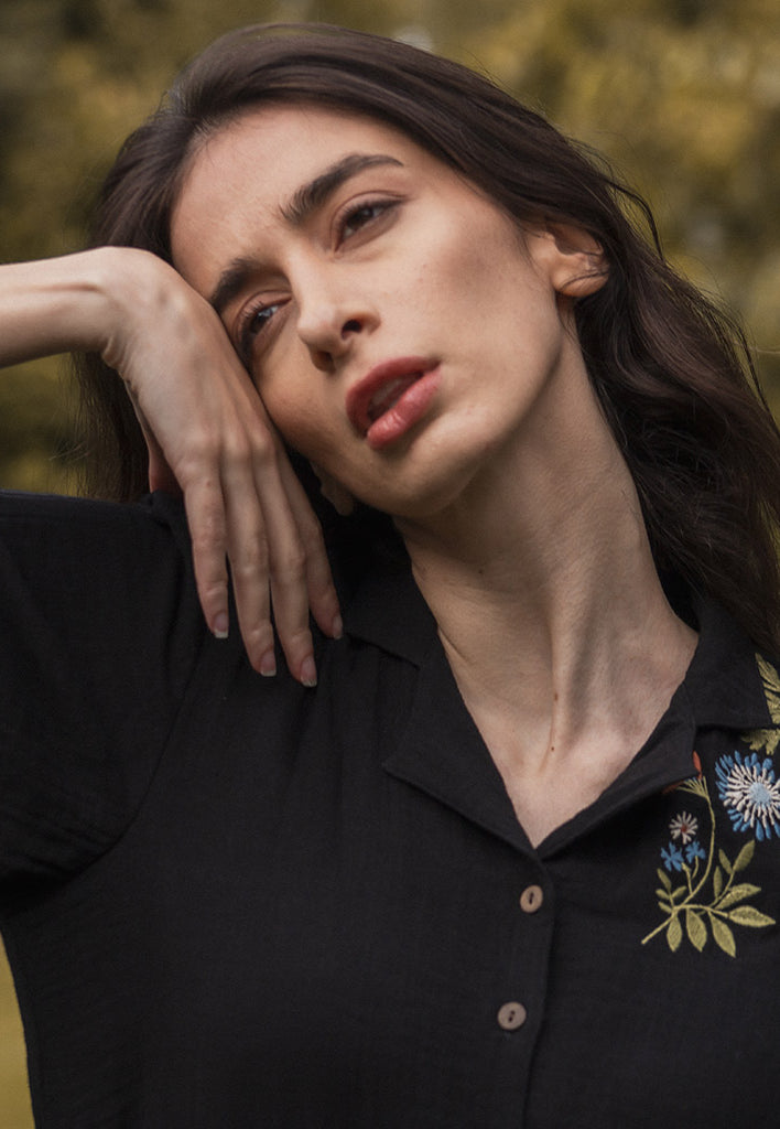 Lily Of The Valley Wrap Dress DRESSES Em and Shi