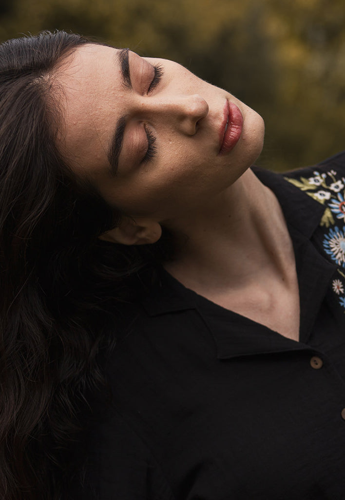 Lily Of The Valley Wrap Dress DRESSES Em and Shi