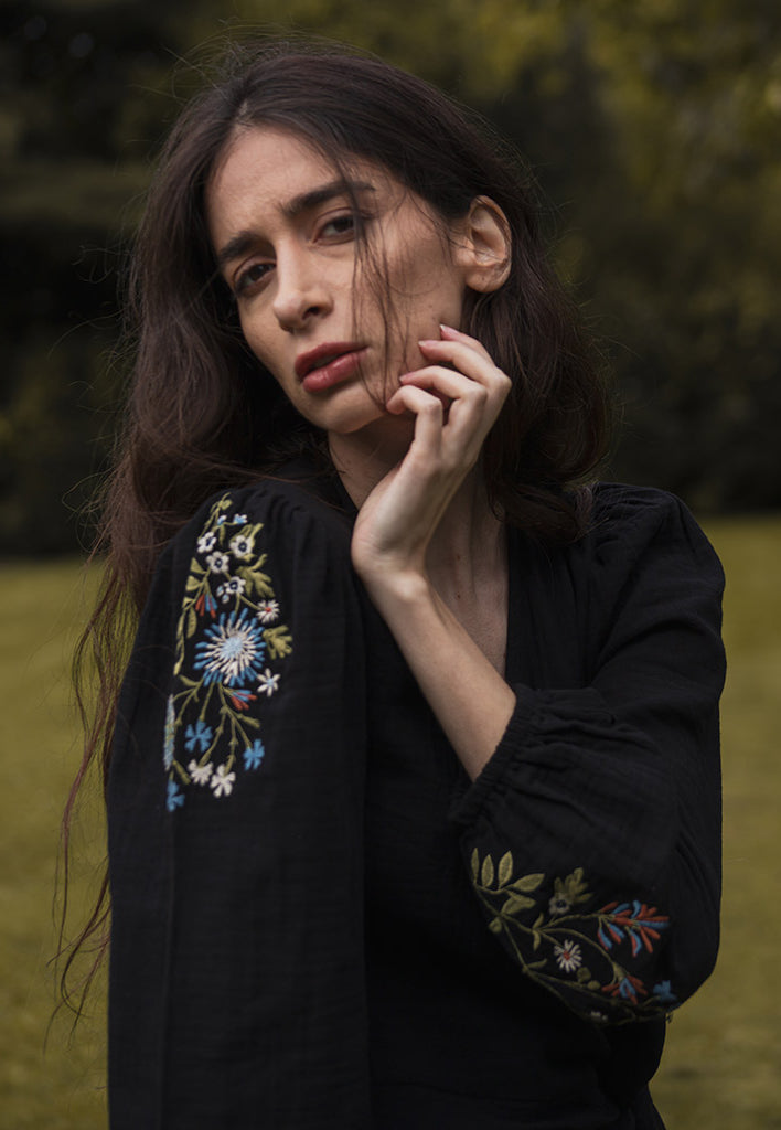 Lily Of The Valley Wrap Dress DRESSES Em and Shi