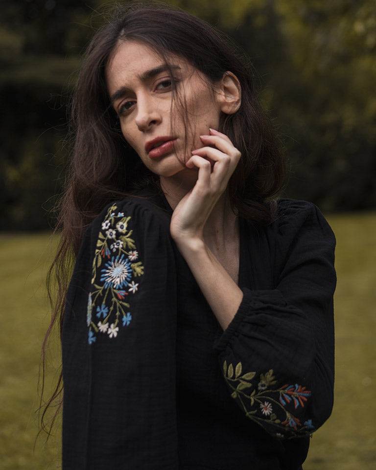 Lily Of The Valley Wrap Dress DRESSES Em and Shi