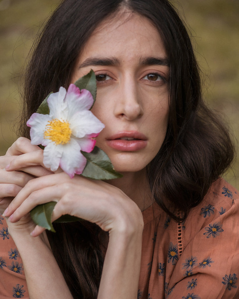 Cinnamon Daisy Tiered Dress DRESSES Em and Shi