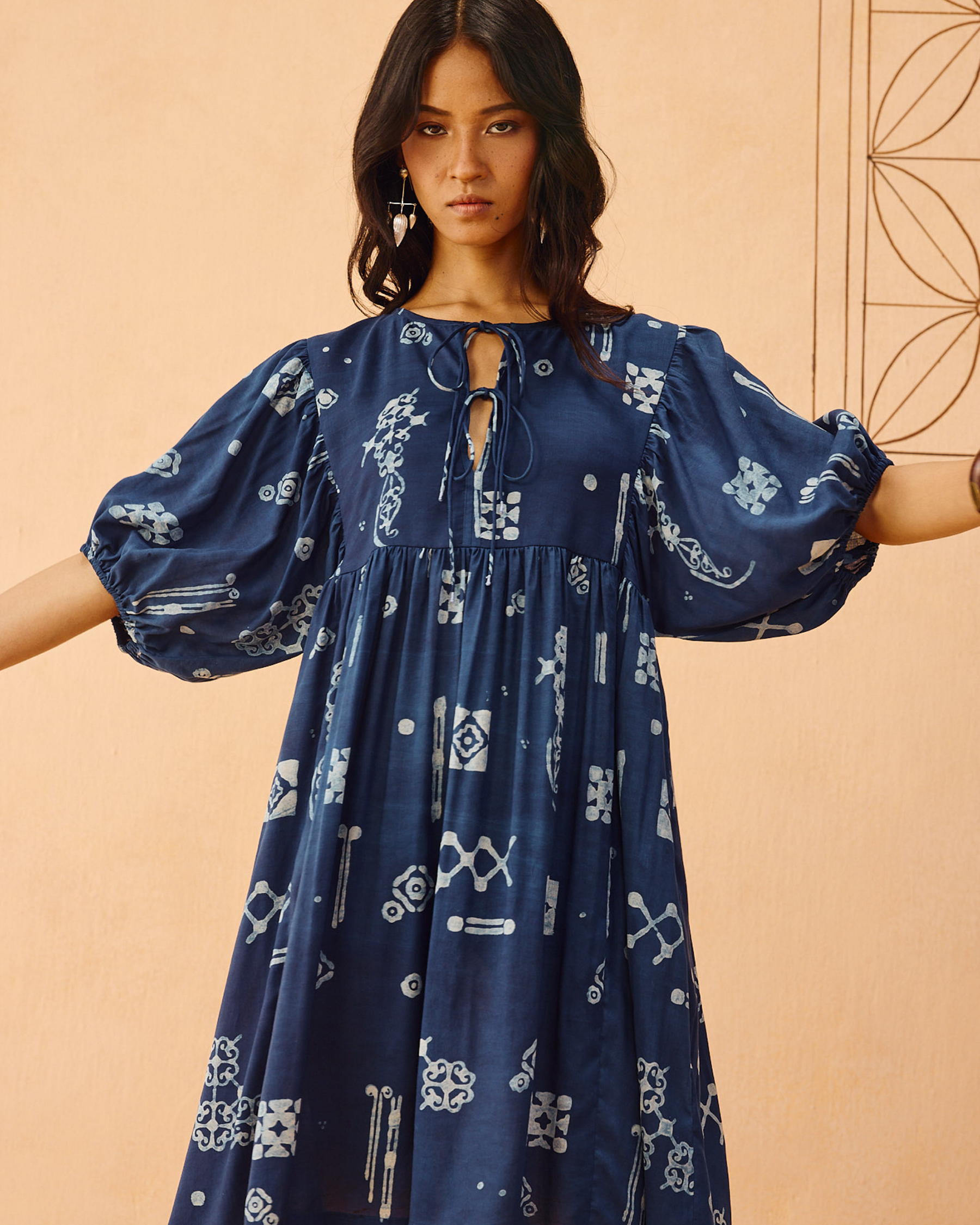 Indigo Wilds Lyocell Dress DRESSES SUI