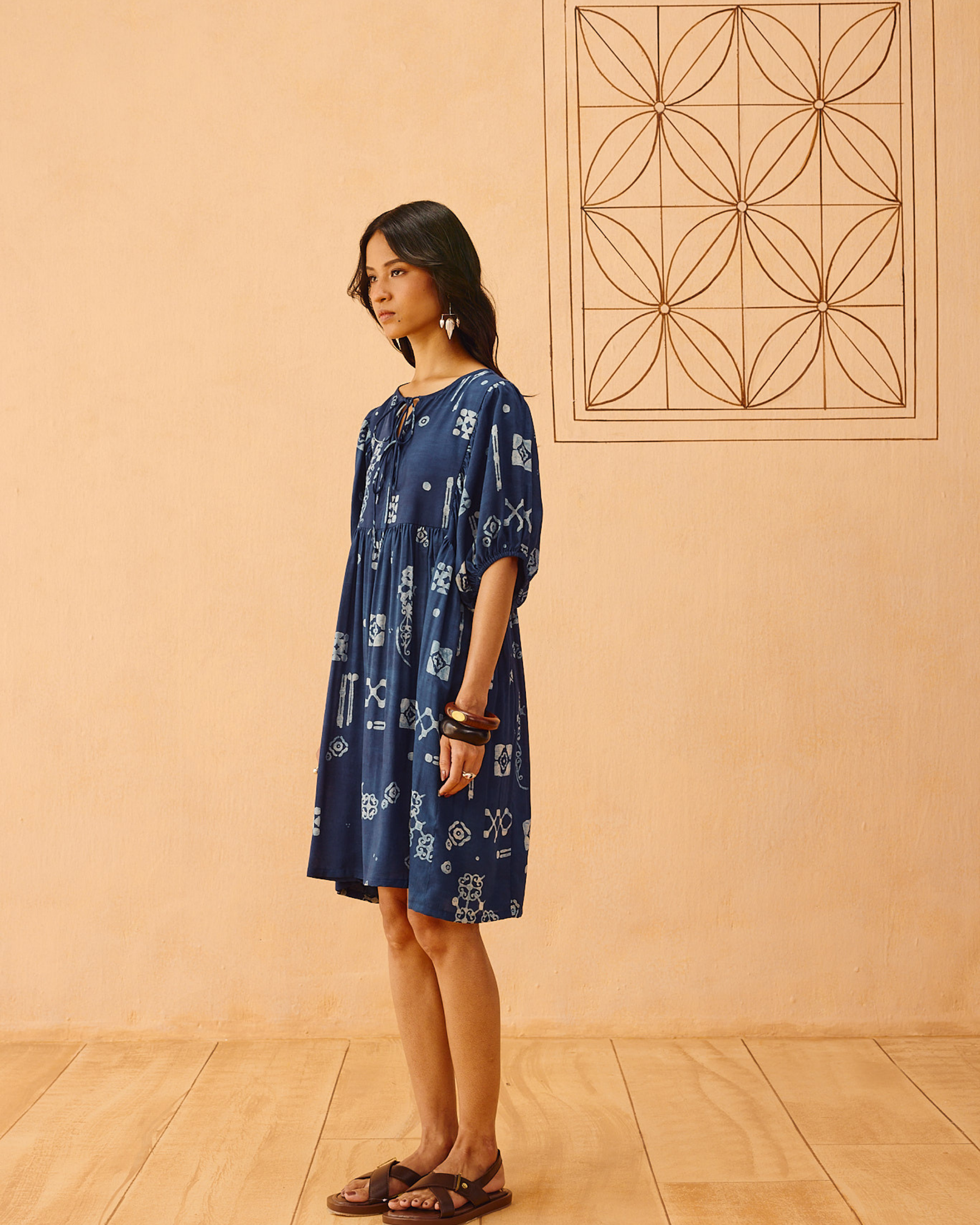 Indigo Wilds Lyocell Dress DRESSES SUI