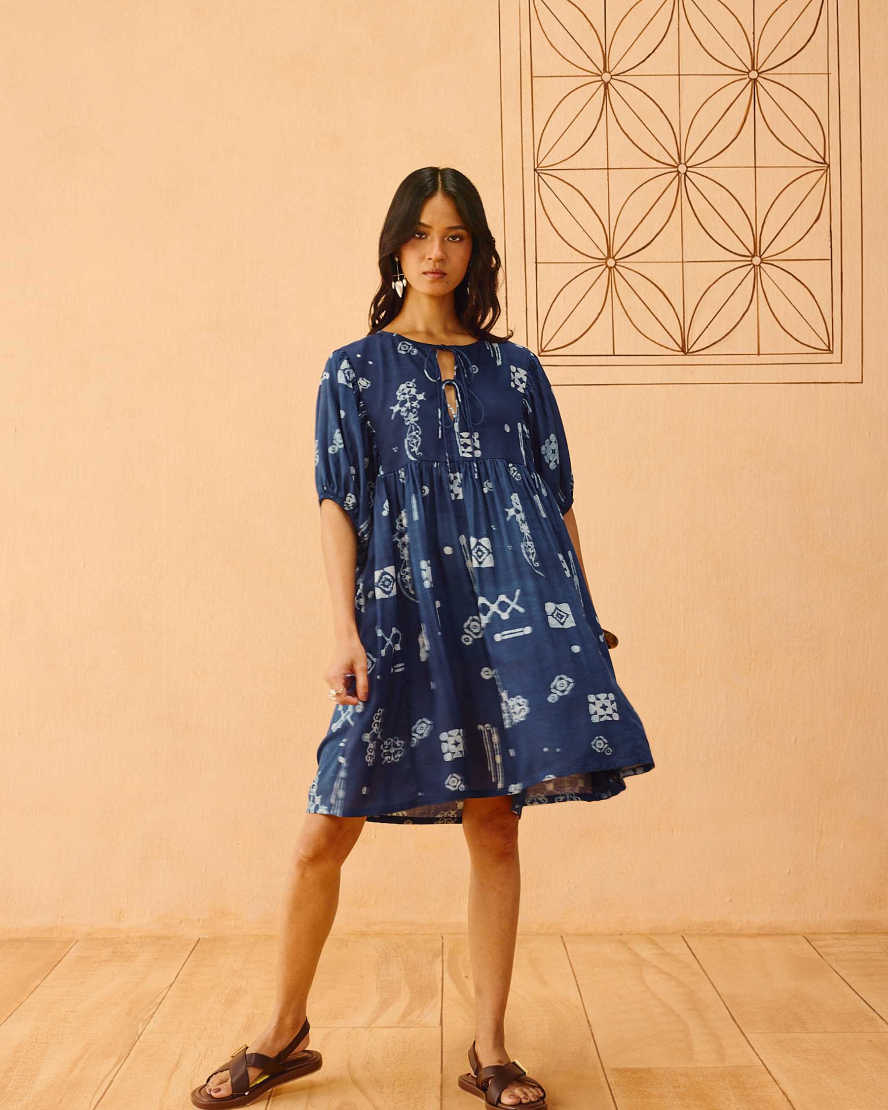 Indigo Wilds Lyocell Dress DRESSES SUI