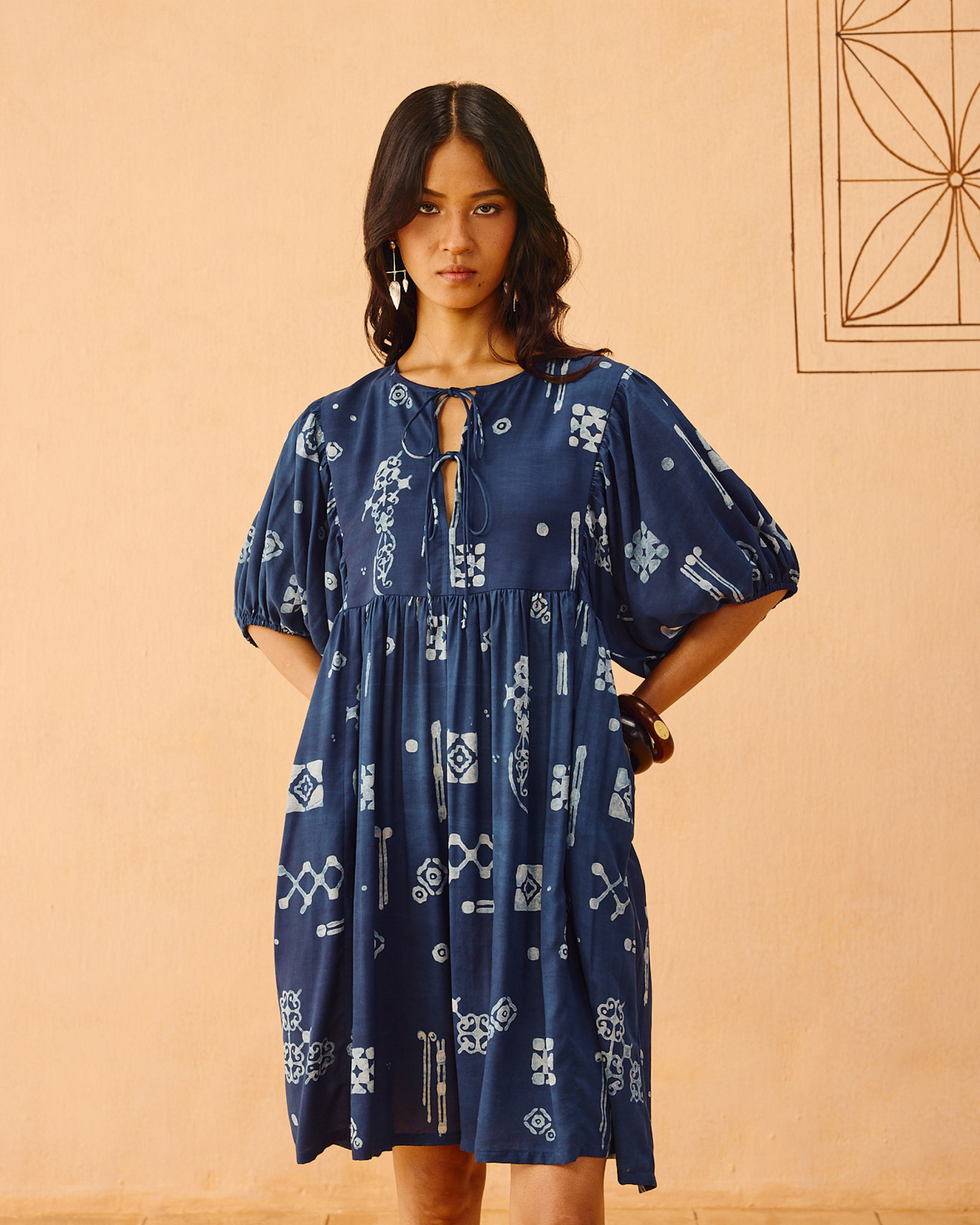 Indigo Wilds Lyocell Dress DRESSES SUI
