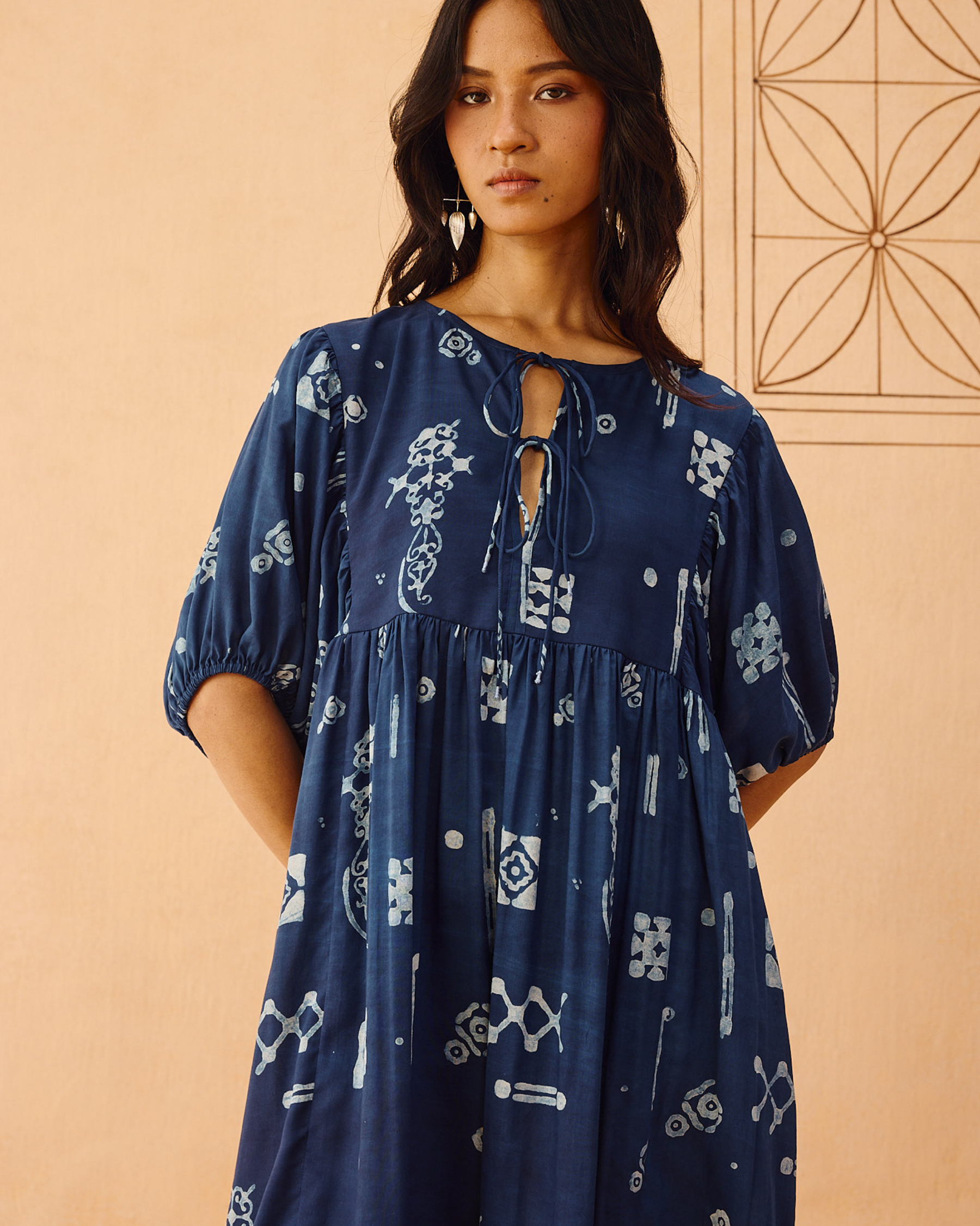 Indigo Wilds Lyocell Dress DRESSES SUI