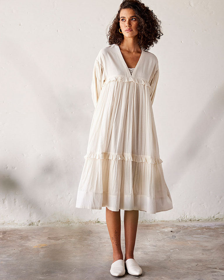 Desi Mogra Dress DRESSES KHARA KAPAS