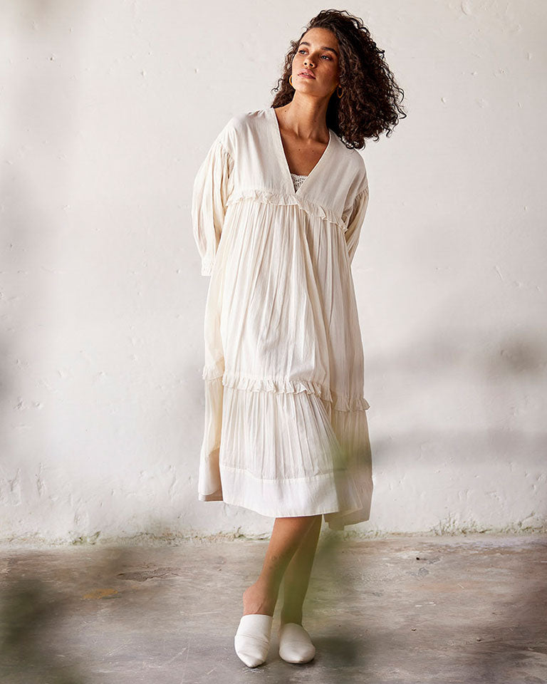 Desi Mogra Dress DRESSES KHARA KAPAS